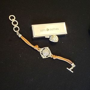 Lotti Dottie Ring and Bracelet with Extra Pops and Case